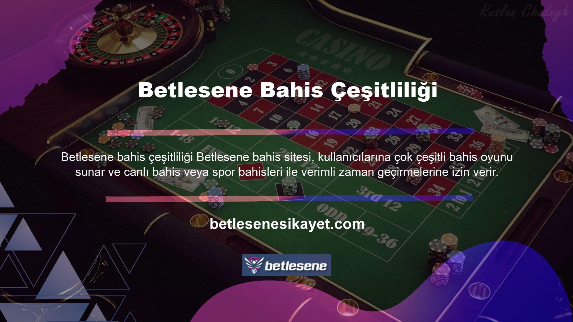 Betlesene sitesini çekmek isteyen bahisçiler de site tarafından sağlanan bu teknolojileri kullanıyor
